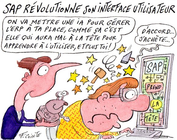 Dessin: SAPPHIRE 2026 : « la plus grosse évolution » de SAP de toute son histoire